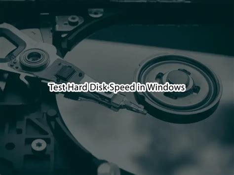 hard drive speed test windows server|test hard drive transfer speed.